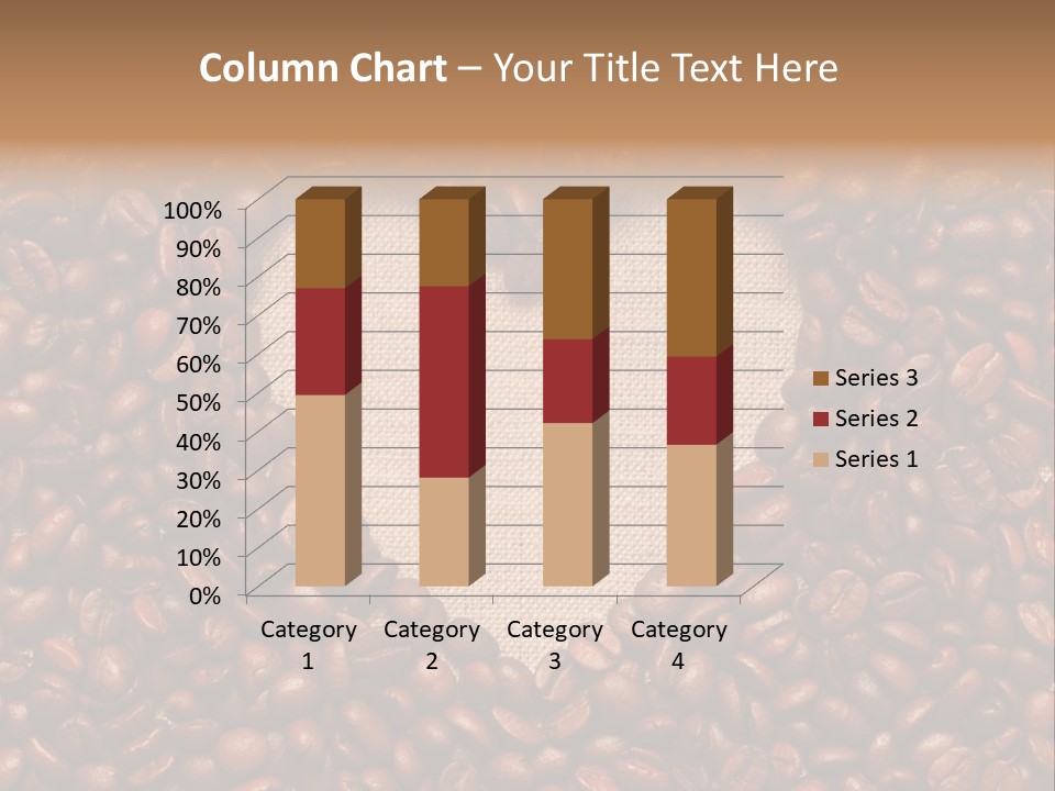 Coffee Shiny Blank PowerPoint Template
