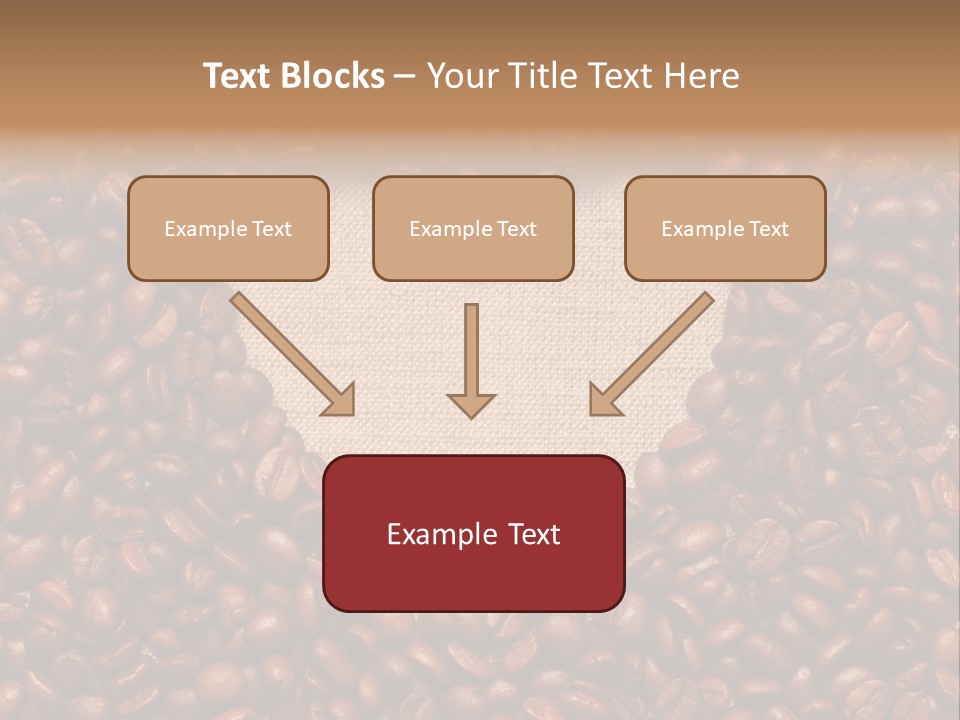 Coffee Shiny Blank PowerPoint Template