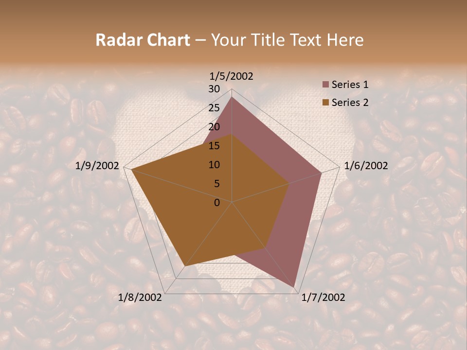Coffee Shiny Blank PowerPoint Template