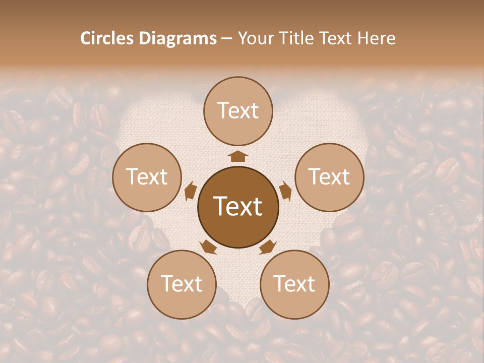 Coffee Shiny Blank PowerPoint Template