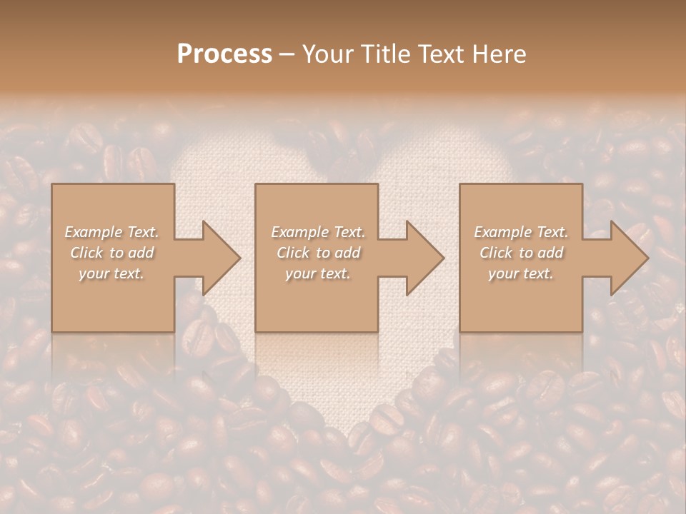 Coffee Shiny Blank PowerPoint Template