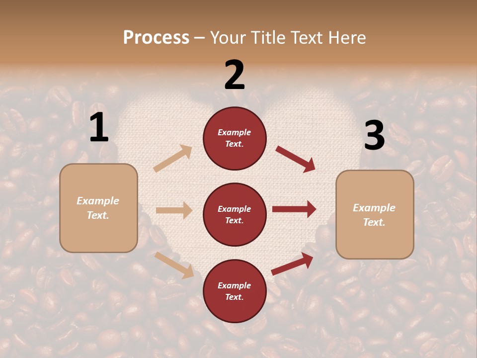 Coffee Shiny Blank PowerPoint Template