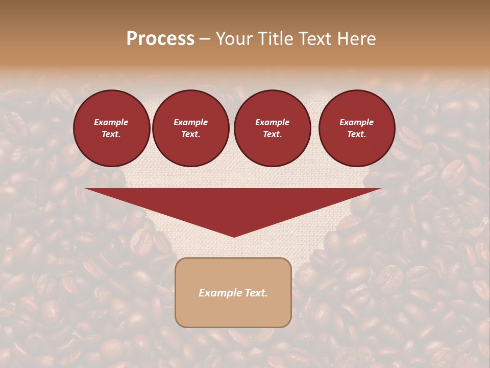 Coffee Shiny Blank PowerPoint Template