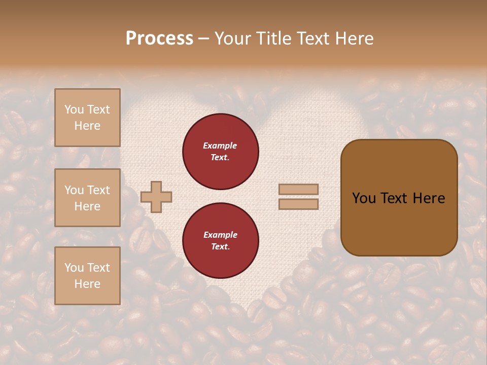 Coffee Shiny Blank PowerPoint Template