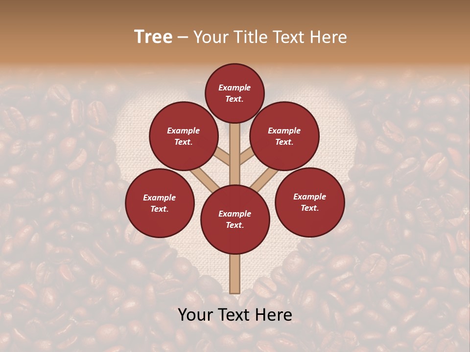 Coffee Shiny Blank PowerPoint Template