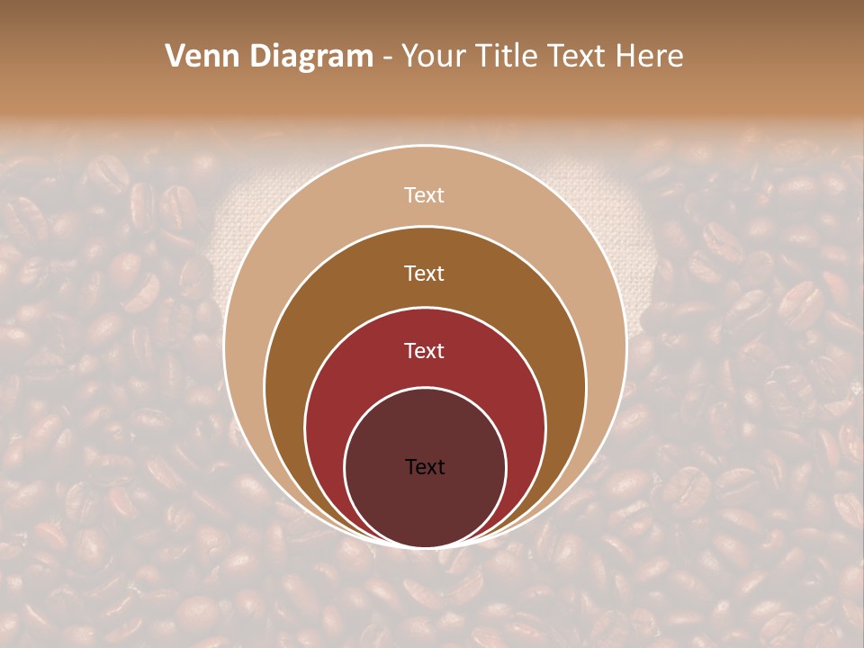 Coffee Shiny Blank PowerPoint Template