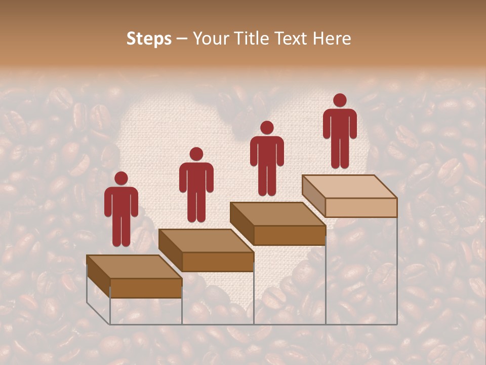 Coffee Shiny Blank PowerPoint Template