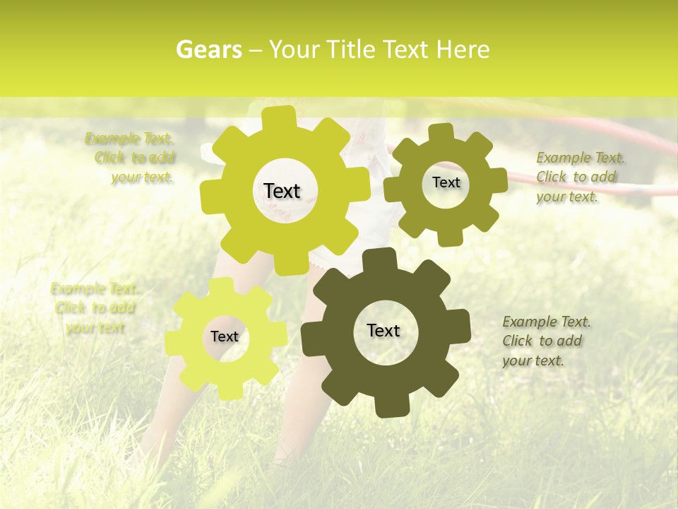 Active Beauty Vertical PowerPoint Template