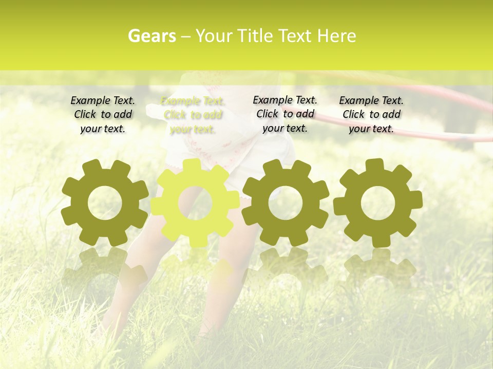 Active Beauty Vertical PowerPoint Template