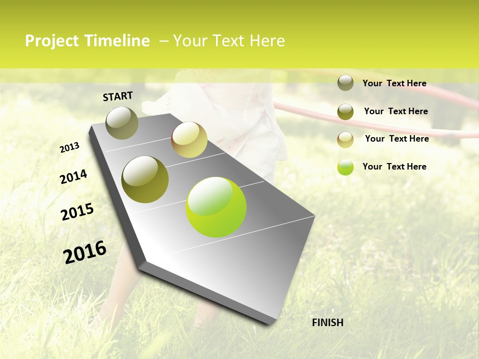 Active Beauty Vertical PowerPoint Template