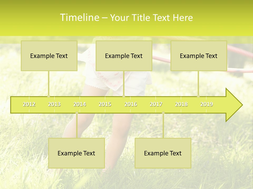Active Beauty Vertical PowerPoint Template