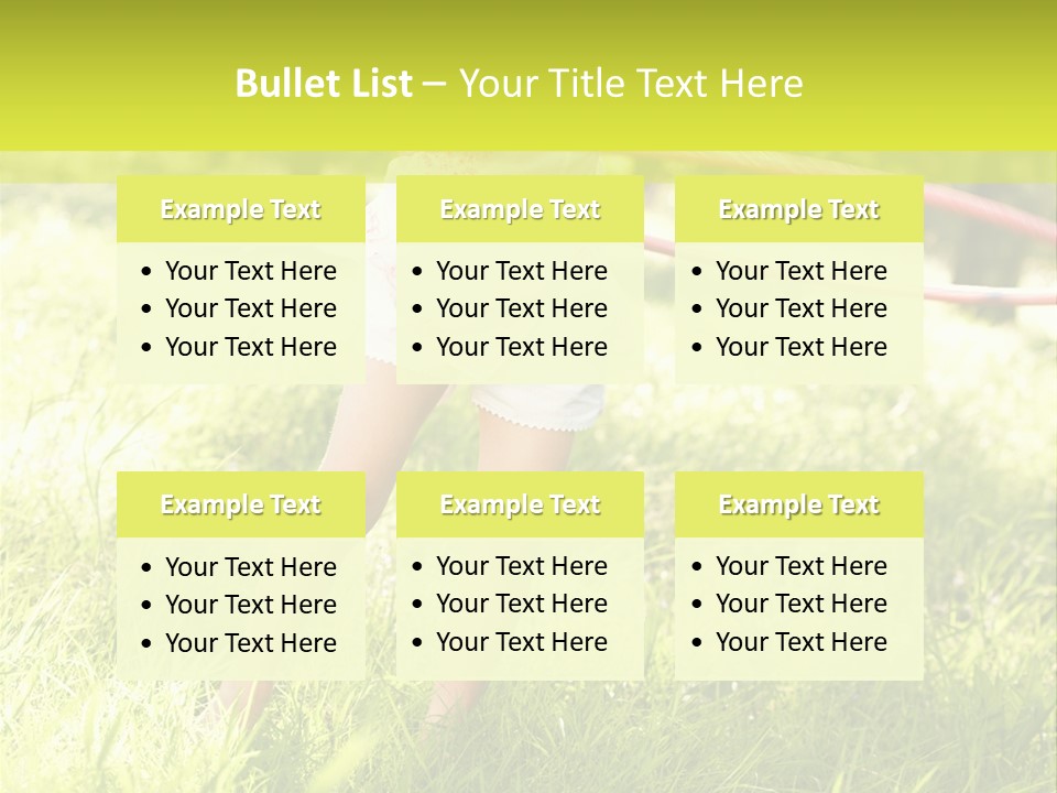 Active Beauty Vertical PowerPoint Template