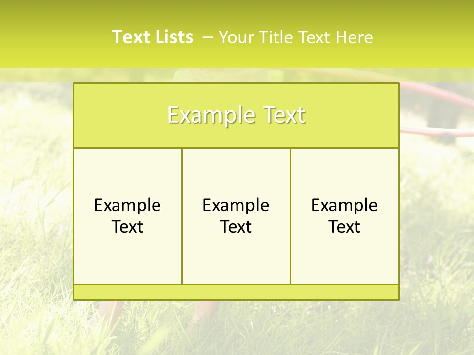 Active Beauty Vertical PowerPoint Template