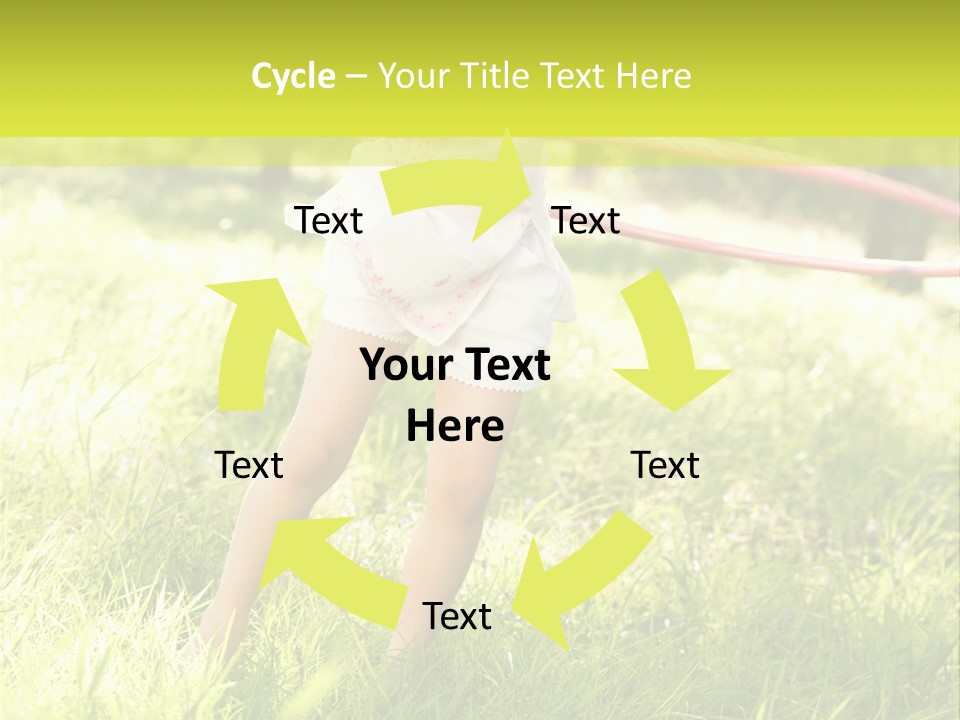 Active Beauty Vertical PowerPoint Template