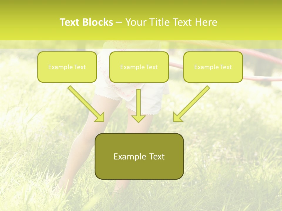 Active Beauty Vertical PowerPoint Template