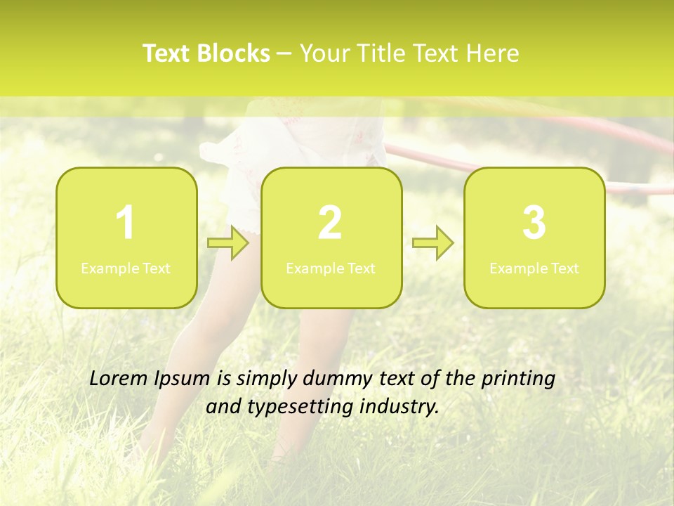 Active Beauty Vertical PowerPoint Template