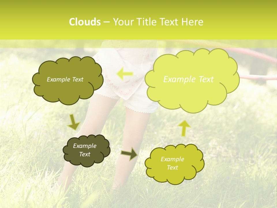 Active Beauty Vertical PowerPoint Template