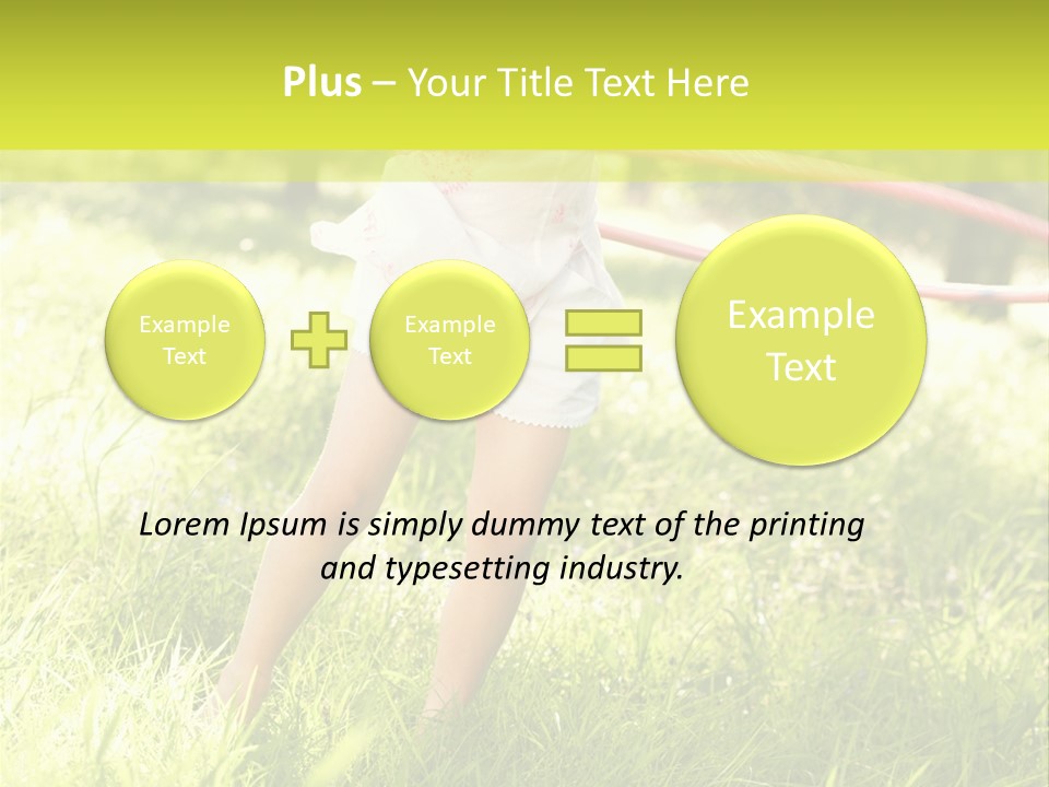 Active Beauty Vertical PowerPoint Template