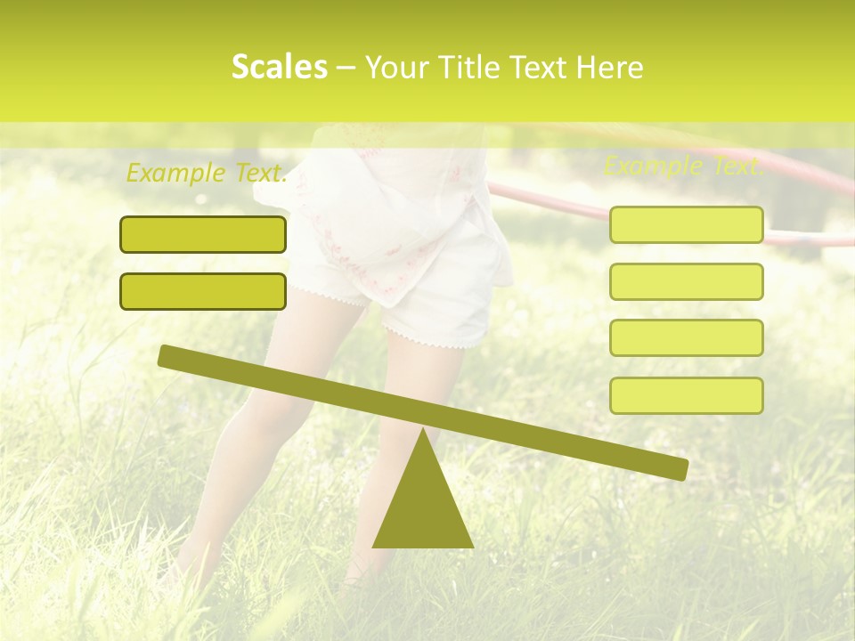 Active Beauty Vertical PowerPoint Template