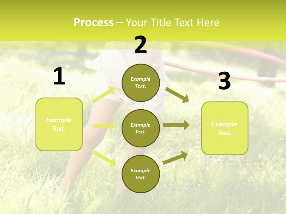 Active Beauty Vertical PowerPoint Template