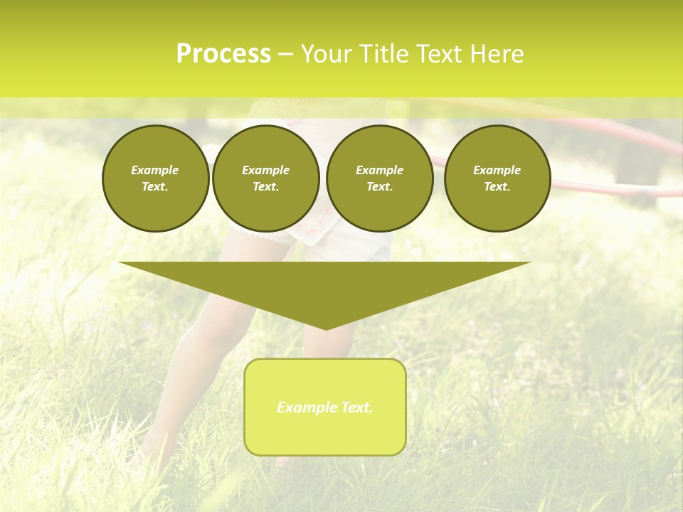 Active Beauty Vertical PowerPoint Template