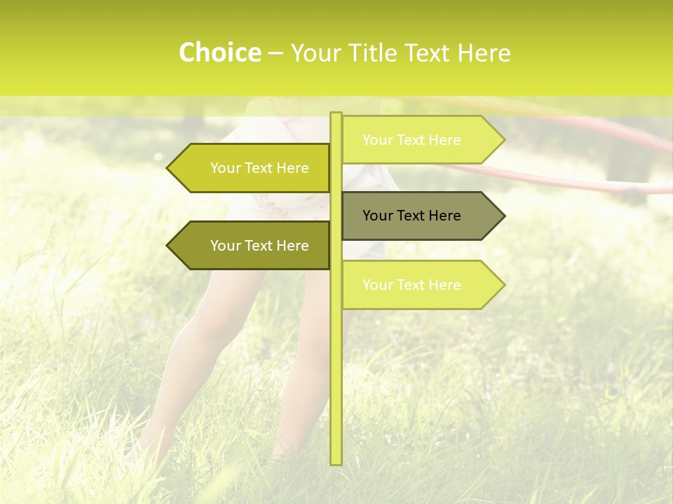Active Beauty Vertical PowerPoint Template