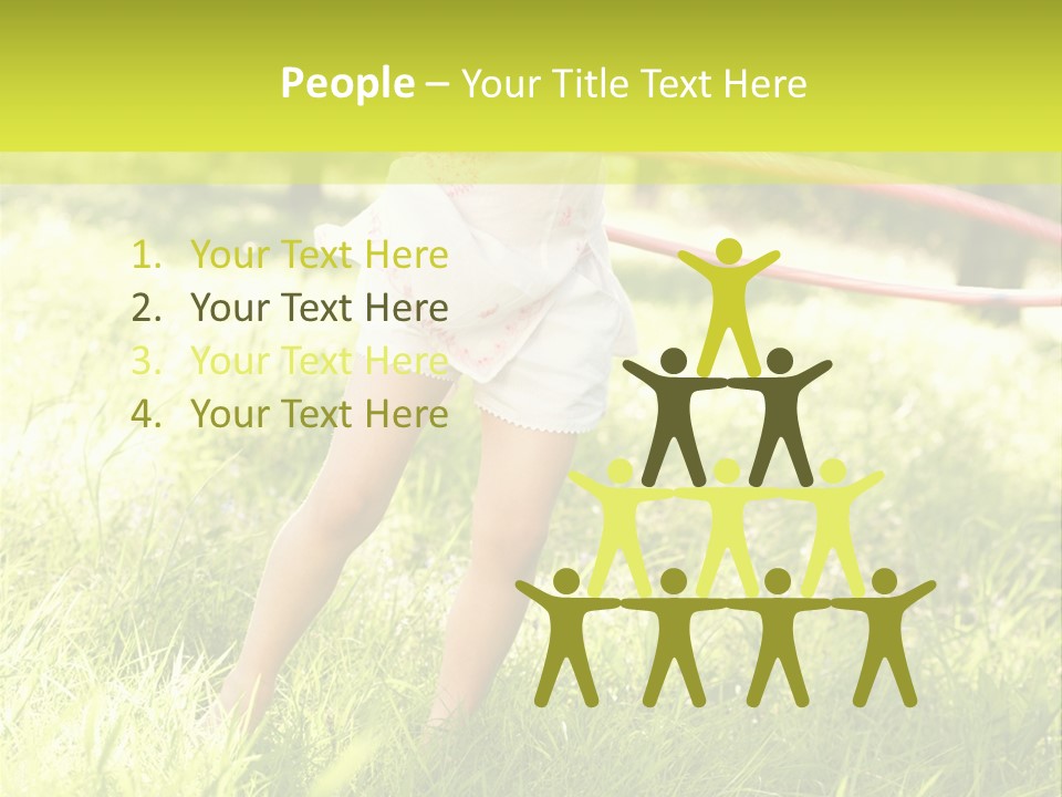 Active Beauty Vertical PowerPoint Template