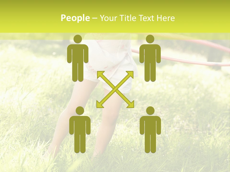 Active Beauty Vertical PowerPoint Template