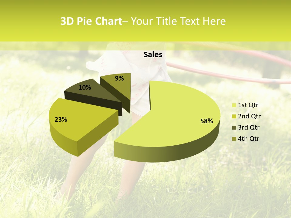 Active Beauty Vertical PowerPoint Template