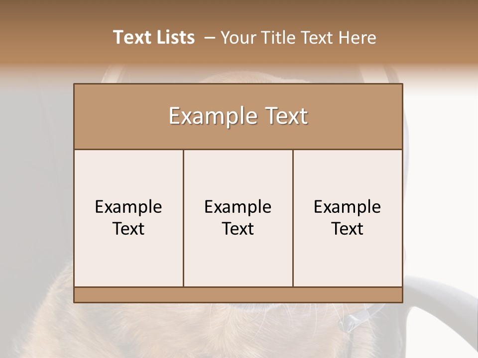 Puppy Domestic Background PowerPoint Template