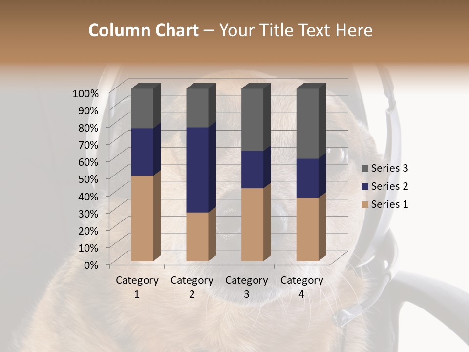 Puppy Domestic Background PowerPoint Template