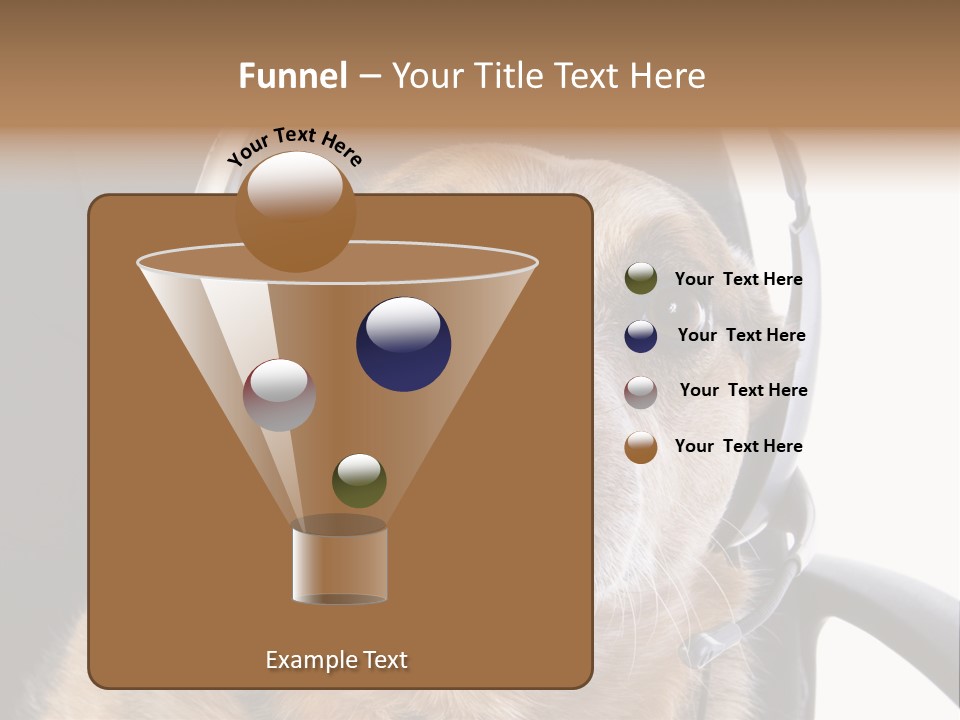 Puppy Domestic Background PowerPoint Template