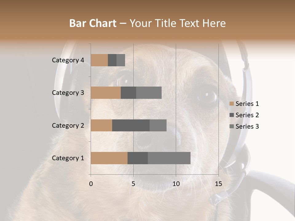 Puppy Domestic Background PowerPoint Template