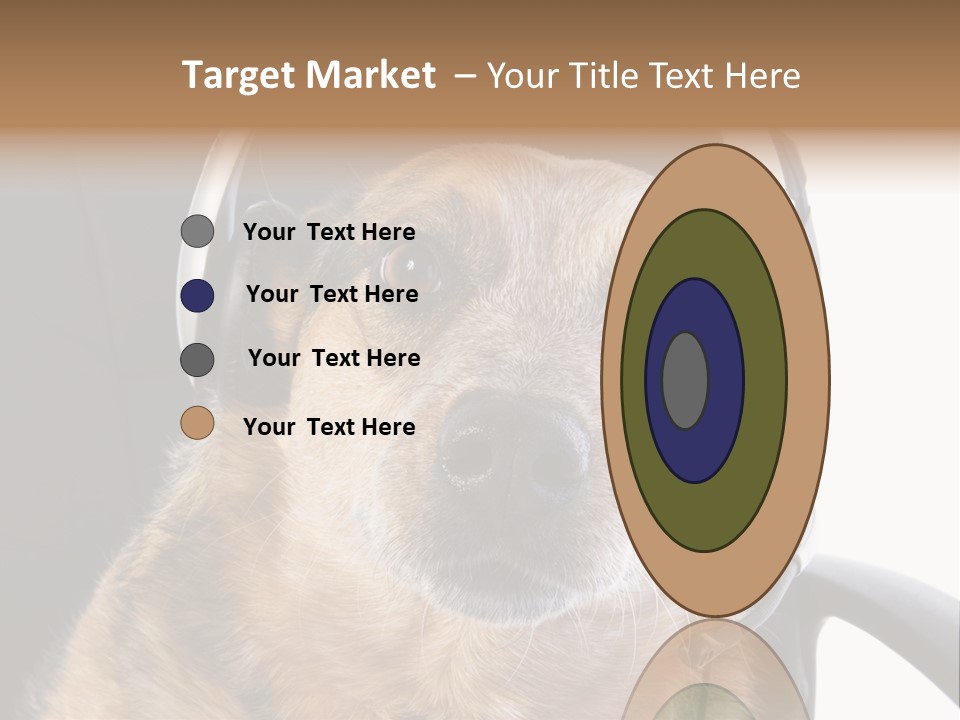 Puppy Domestic Background PowerPoint Template