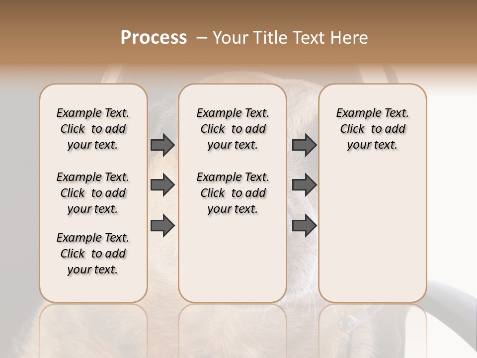 Puppy Domestic Background PowerPoint Template