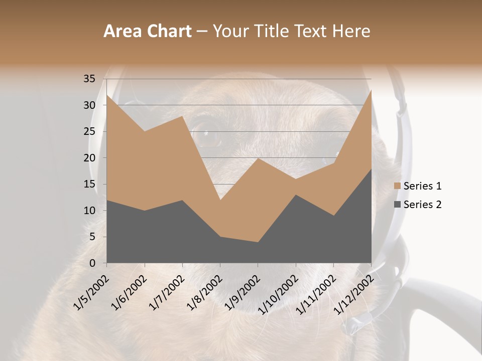 Puppy Domestic Background PowerPoint Template