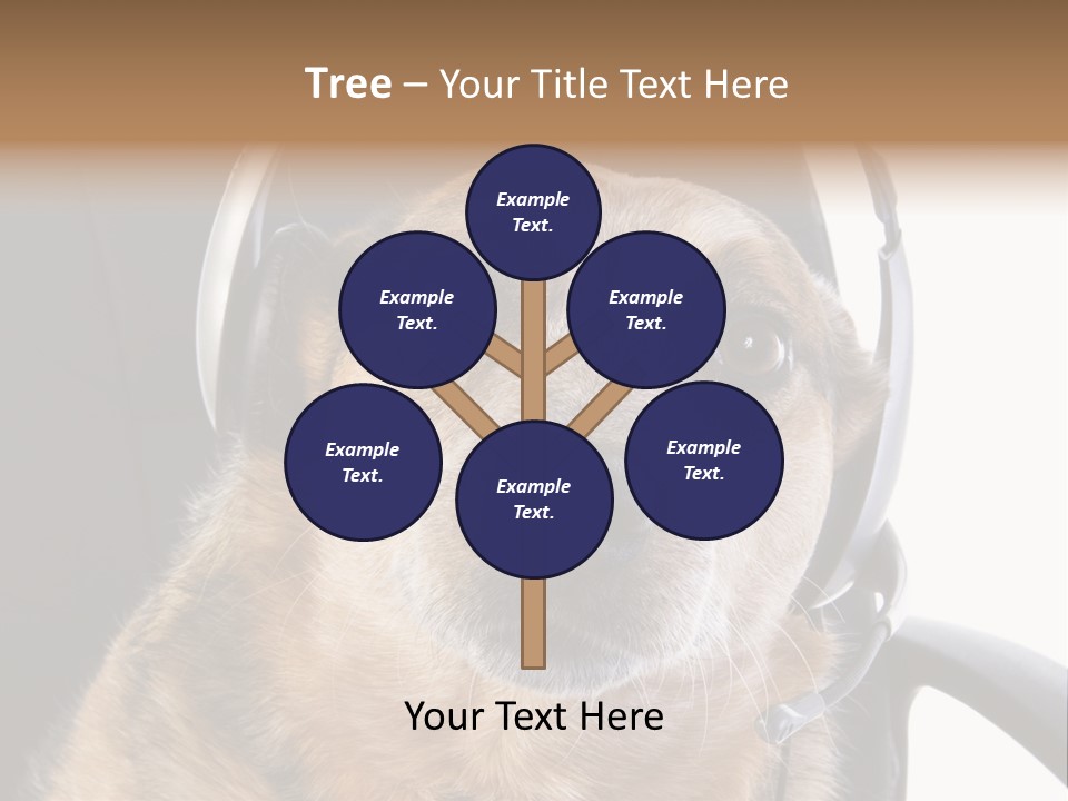 Puppy Domestic Background PowerPoint Template