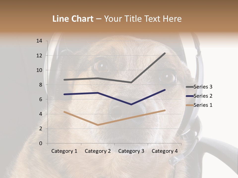 Puppy Domestic Background PowerPoint Template