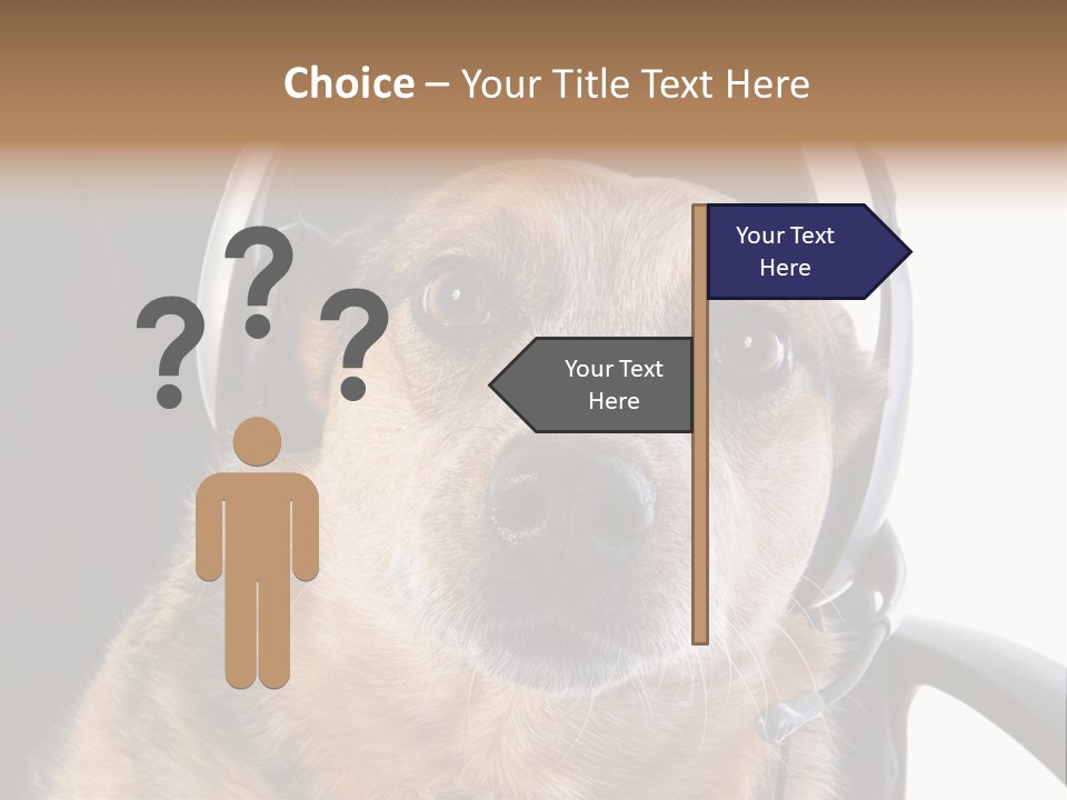 Puppy Domestic Background PowerPoint Template