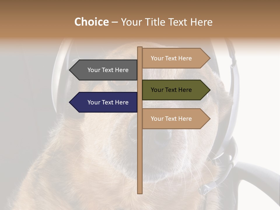 Puppy Domestic Background PowerPoint Template