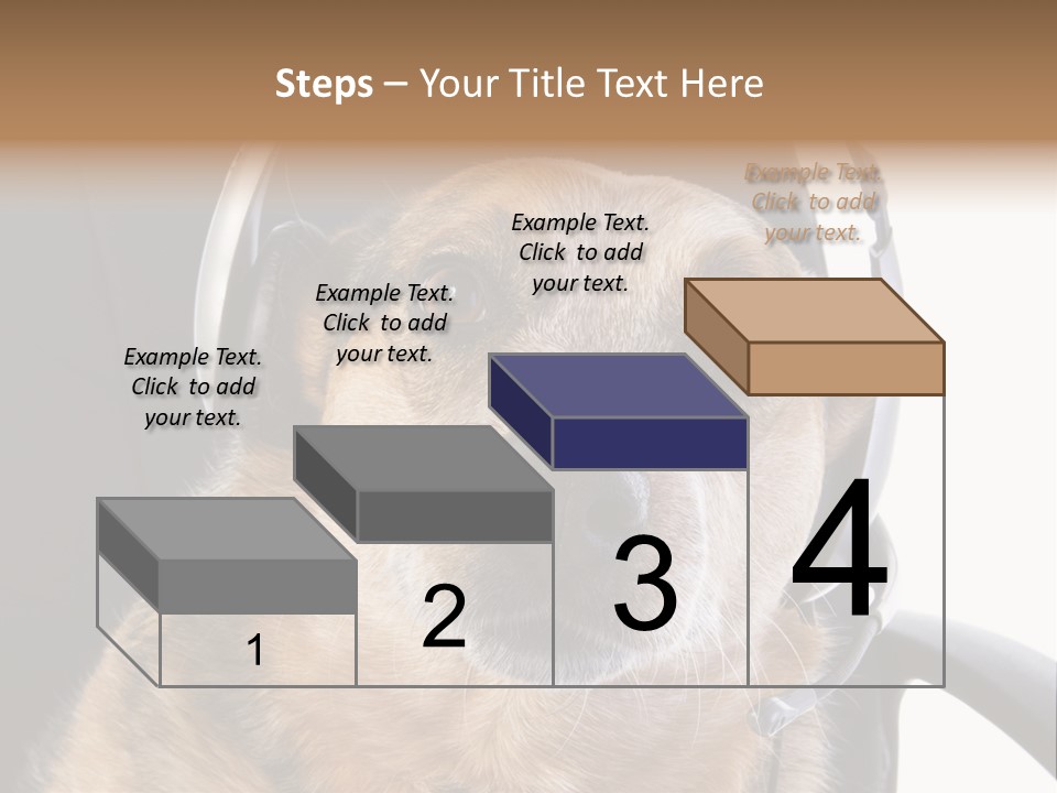 Puppy Domestic Background PowerPoint Template