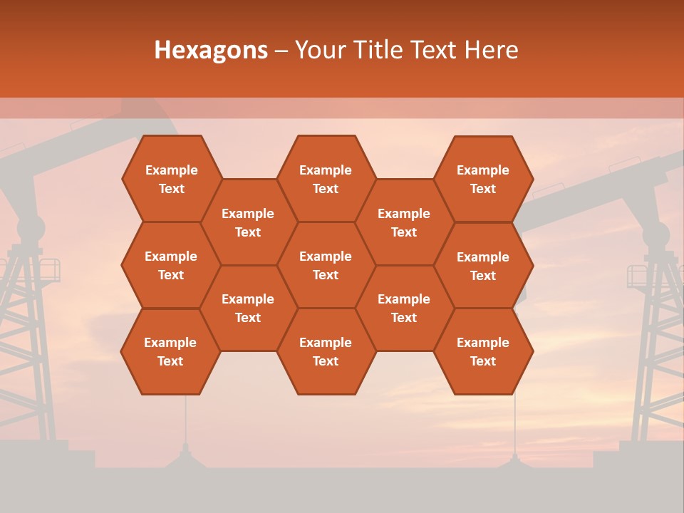 Well Barrel Construction PowerPoint Template