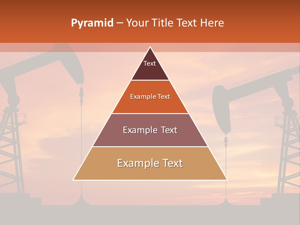 Well Barrel Construction PowerPoint Template