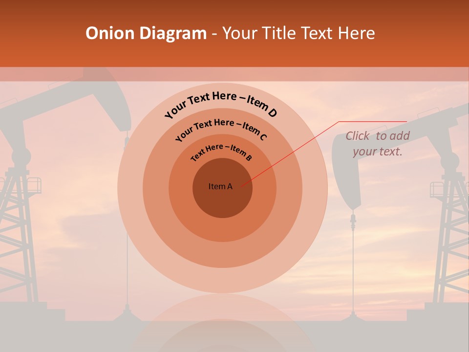 Well Barrel Construction PowerPoint Template