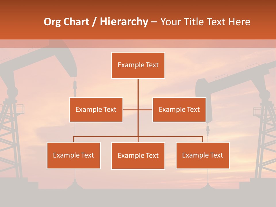 Well Barrel Construction PowerPoint Template
