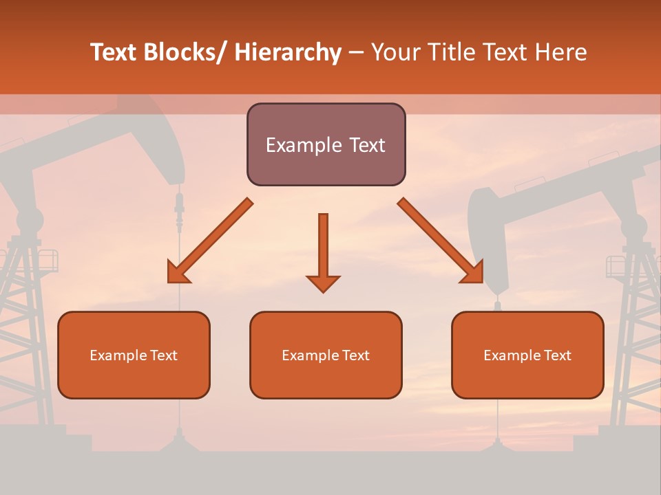 Well Barrel Construction PowerPoint Template