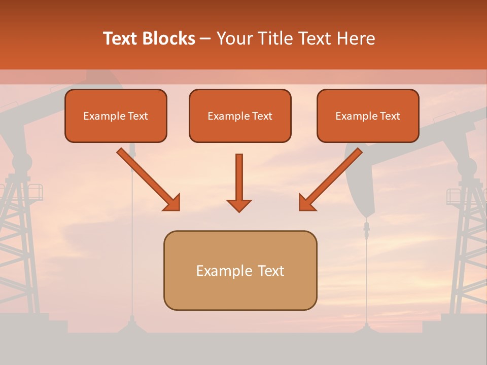 Well Barrel Construction PowerPoint Template