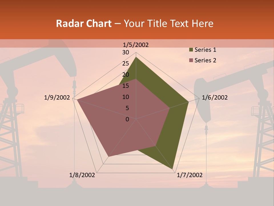 Well Barrel Construction PowerPoint Template