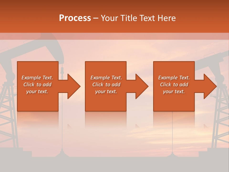 Well Barrel Construction PowerPoint Template