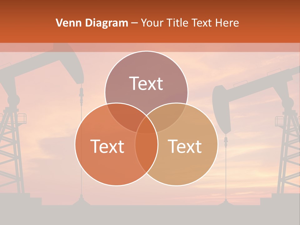 Well Barrel Construction PowerPoint Template